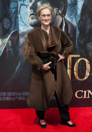 ... meryl streep at last night s london premiere of into the woods she