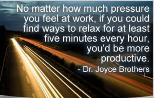 No Matter How Much Pressure You Feel At Work
