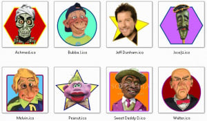 Jeff Dunham and Friends - Here you can see the nice icons that were ...