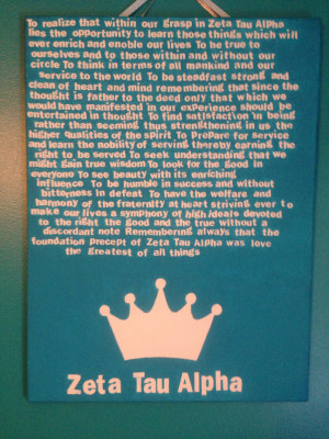 Zeta Tau Alpha Quotes Zeta tau alpha creed by myshop101000 on etsy