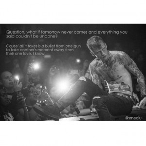 all we have #quote #mgk