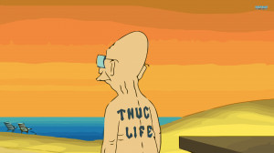 Professor Farnsworth Thug Life wallpaper 1920x1080