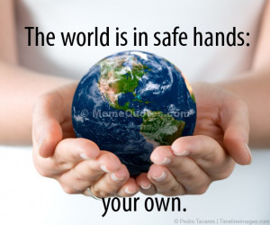 the world is in safe hands your own download holding world photo