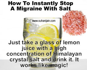 How to Use Salt for Instant Migraine Relief