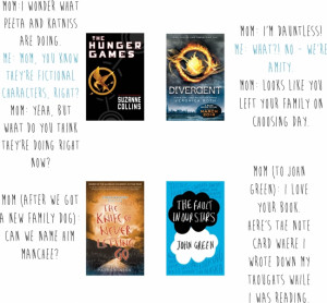... YA books to our moms. Here are a few hilarious quotes from Sash’s