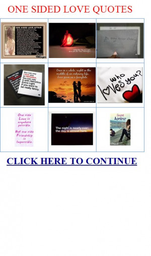 one sided love quotes - The Calculus