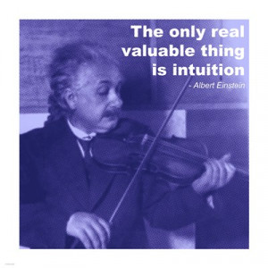 Einstein Intuition Quote More Info