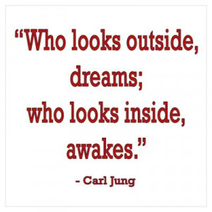 INSIDE AWAKES CARL JUNG QUOTE