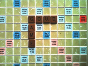 Losing at Scrabble
