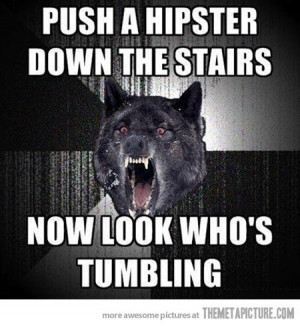 Funny photos funny hipster wolf meme