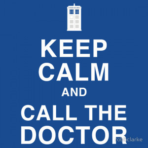 keep calm and love doctor who
