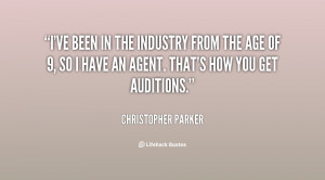 Quotes by Christopher Parker