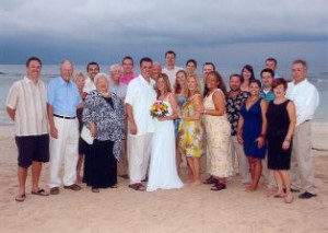 Raenne and Kris were so excited to get married at Breezes in Jamaica