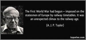 First World War Quotes