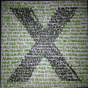 ed sheeran album cover word drawing using lyrics from one and i m a ...