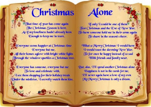 Christmas Alone Christmas Poems for Kids 2014