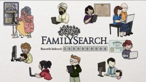 Excellent use of cartooning: Family Search Genealogy