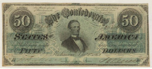 50 PF-15 with Wookey Hole Mill watermark in the paper (not visible ...