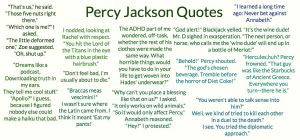 100 things Percy Jackson, Cannot Do by CrazyForNicoDiAngelo