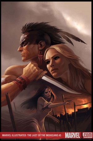 Marvel Illustrated The Last of the Mohicans Vol 1 3 Textless