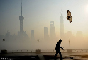 ... lifted, allowing a glimpse at the world famous skyline during the day