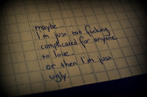 and full of yourself, complicated, love, maybe, quote, someone, text ...
