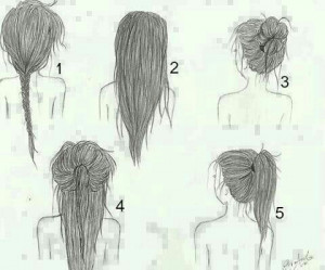 messy hairstyles
