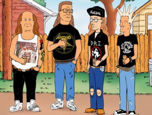 King of the Hill goes punk