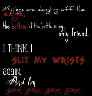 think I slit my wrists again by ashiisaur