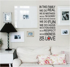 family sayings our family wall quotes are perfect for entryways foyers ...