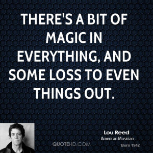 Lou Reed Quote