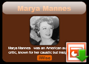 Marya Mannes quotes