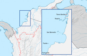 File Mapa de Colombia regi n Insular close up PNG
