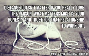 ... and trust for that relationship to work out inspirational quote