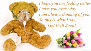 ... Am Always Thinking Of You, So This Is What I Say, Get Well Soon
