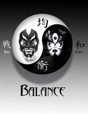Balance: Yin and Yang by CHinkins
