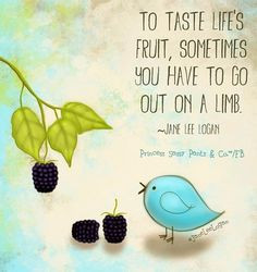 Life's fruit quote and illustration via www.Facebook.com/... More
