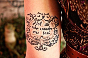 Granted, you have to be a pretty big Tolkien fan to get ink like this ...