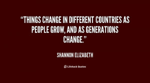 Things Change People Quotes