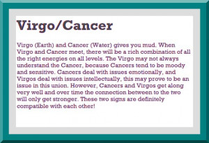 Virgo Cancer Love Match