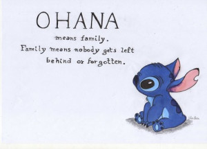 ohana means family quote wallpaper a backseat to family