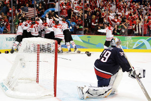 Sidney Crosby scores to clinch the gold medal and send Canada into ...