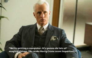 Even though Roger's pay-grade doesn't require him to trudge through ...