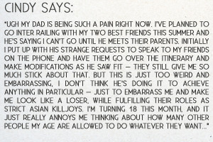 ... to share about your strict parents. See if your comment is included