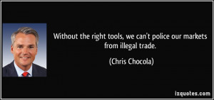 Without the right tools, we can't police our markets from illegal ...