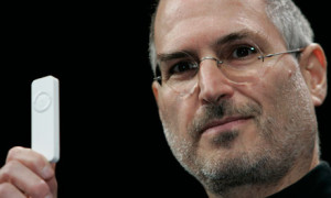 Steve Jobs, a famous dyslexic. Photograph: James Leynse/Corbis
