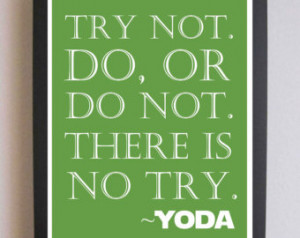 ... Poster, Yoda Quote, Nursery wall quotes, Boy Prints, Kid's art