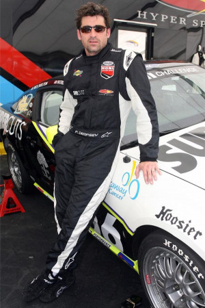 Patrick Dempsey drives No. 156 Hyper Sport Ford Mustang GT