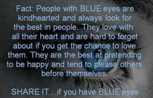 Blue eyes