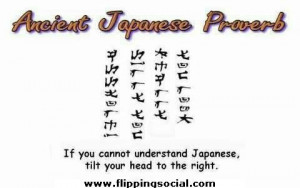 If you cannot understand Japanese tilt yout head to the right and see ...